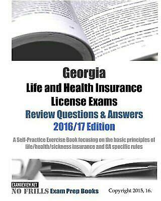georgia health insurance license exam
